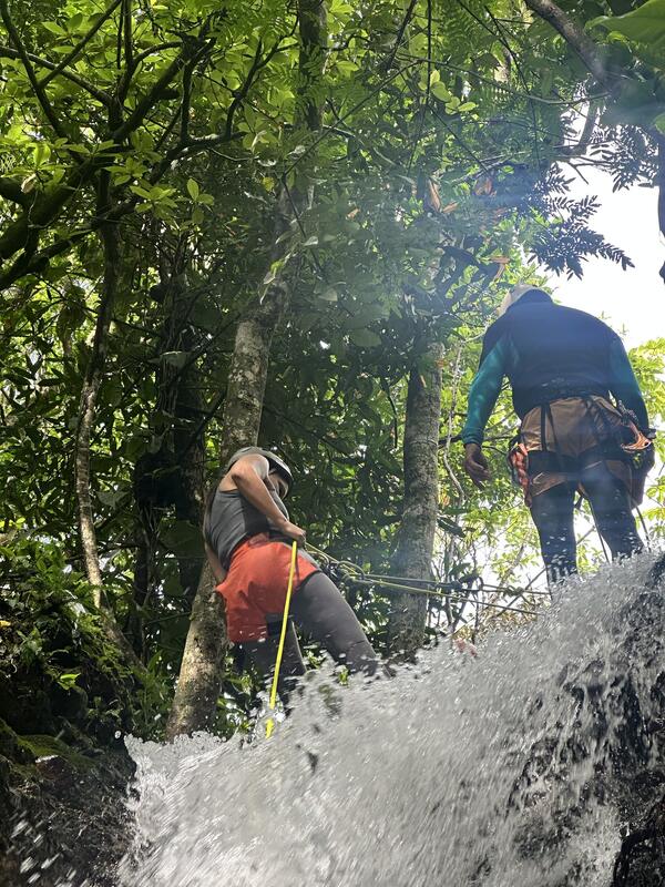 Canyoning en Choclón