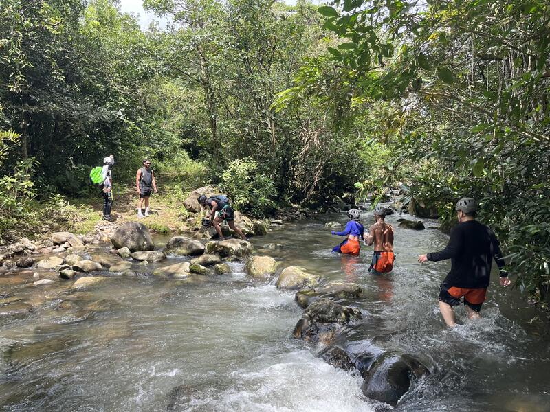 Canyoning en Choclón