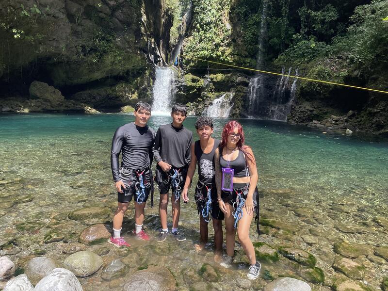 Canyoning en Macho de Monte